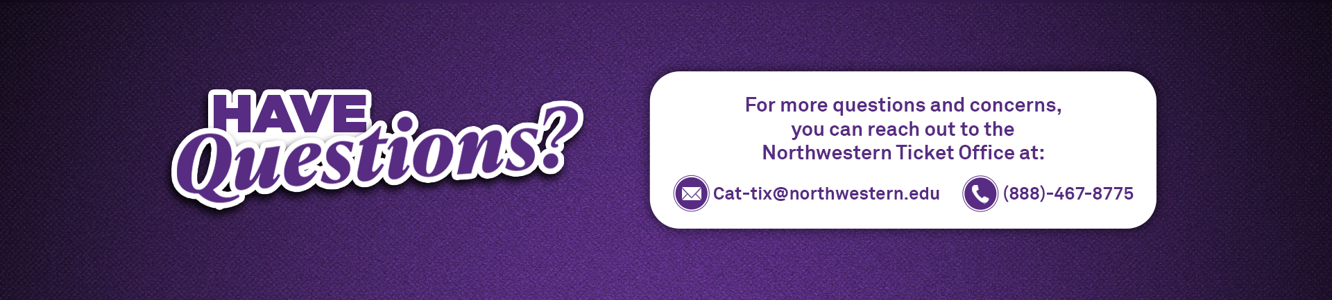 Northwestern Footer